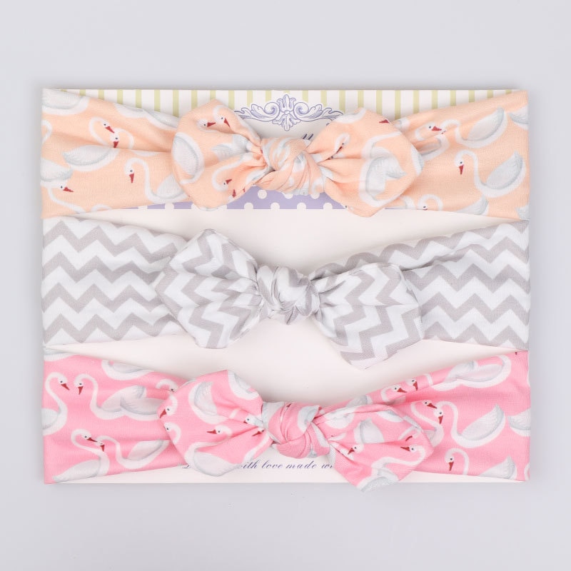Bow Headbands Infant Wear (Set of 3)
